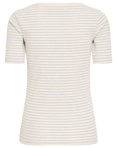 Fransa - FRHozana T-Shirt - Hydrangea Stripe